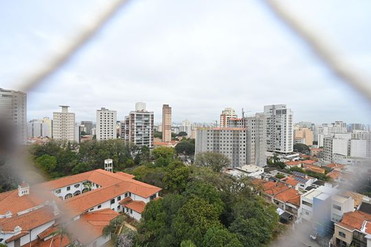 Vista da Varanda de apartamento para alugar com 1 quarto, 31m² em Mirandópolis, São Paulo