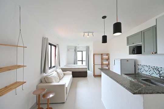 Apartamento para alugar com 1 quarto, 31m² em Mirandópolis, São Paulo