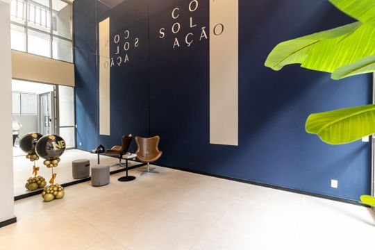 Hall de Entrada de kitnet/studio à venda com 1 quarto, 25m² em Consolação, São Paulo