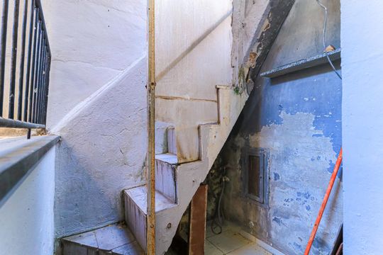 Escada acesso terraço de casa para alugar com 2 quartos, 50m² em Encantado, Rio de Janeiro