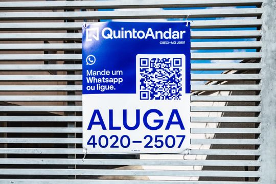 Placa instalada - 12/08/26 - FLRR - 62 de apartamento para alugar com 2 quartos, 60m² em Santa Rosa, Belo Horizonte