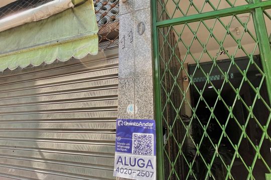 Placa de apartamento para alugar com 1 quarto, 47m² em Copacabana, Rio de Janeiro