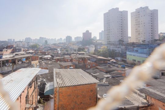 Vista da Suíte de apartamento à venda com 1 quarto, 26m² em Jardim Cidalia, São Paulo
