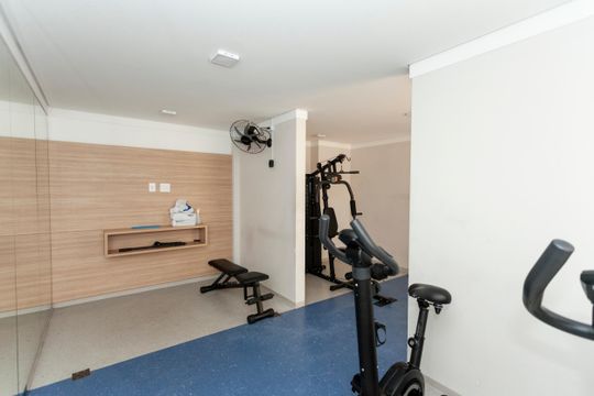 Área comum - Academia de apartamento à venda com 1 quarto, 26m² em Jardim Cidalia, São Paulo