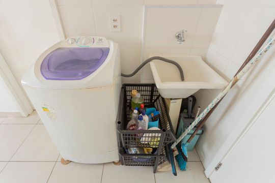 Área de Serviço de apartamento à venda com 1 quarto, 26m² em Jardim Cidalia, São Paulo