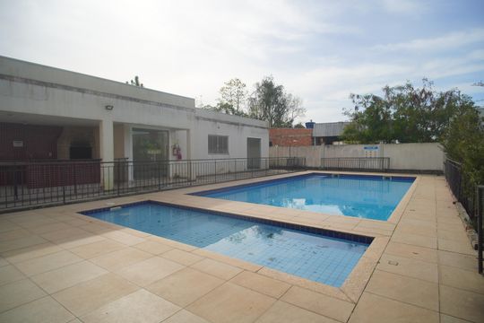 Área comum - Piscina de apartamento para alugar com 2 quartos, 52m² em Canudos, Novo Hamburgo
