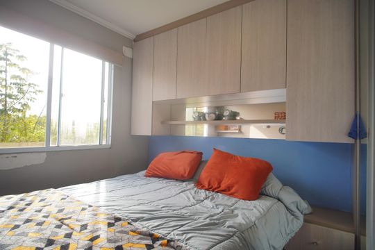 Quarto 1 de apartamento para alugar com 2 quartos, 52m² em Canudos, Novo Hamburgo