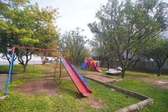 Área comum - Playground de apartamento para alugar com 2 quartos, 52m² em Canudos, Novo Hamburgo