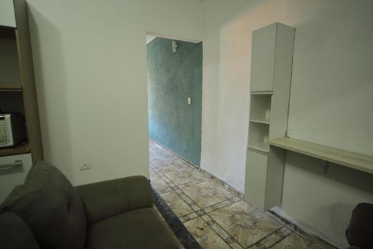 Sala/Cozinha  de casa para alugar com 1 quarto, 70m² em Inamar, São Bernardo do Campo