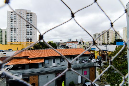 Vista da Sala de apartamento para alugar com 2 quartos, 56m² em Picanço, Guarulhos
