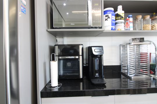 cozinha de apartamento à venda com 2 quartos, 42m² em Vila Ré, São Paulo