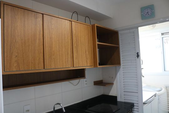 Cozinha de apartamento para alugar com 2 quartos, 62m² em Parque Residencial da Lapa, São Paulo