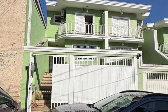 Fachada de casa à venda com 3 quartos, 158m² em Jardim Monte Kemel, São Paulo