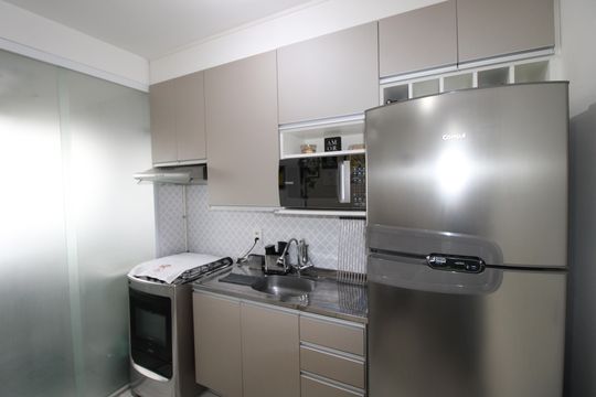 Cozinha de apartamento à venda com 2 quartos, 42m² em Itaquera, São Paulo