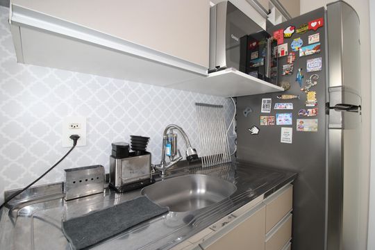Cozinha de apartamento à venda com 2 quartos, 42m² em Itaquera, São Paulo