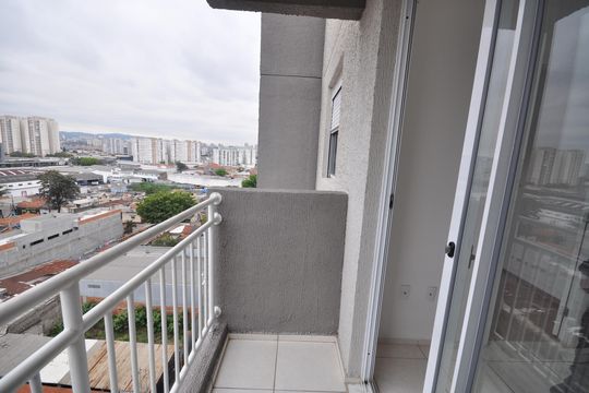Sacada da Sala de apartamento para alugar com 2 quartos, 37m² em Vila Guilherme, São Paulo