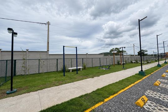 Área externa de apartamento para alugar com 2 quartos, 45m² em Residencial Park Solar, Goiânia