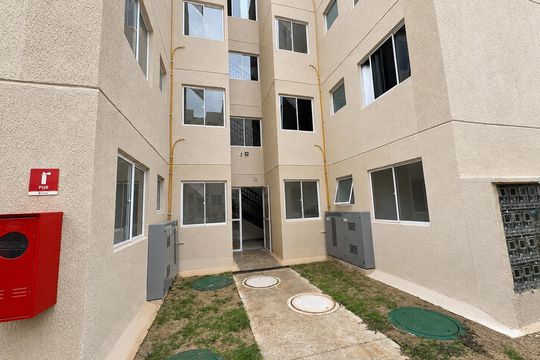 Área externa de apartamento para alugar com 2 quartos, 45m² em Residencial Park Solar, Goiânia