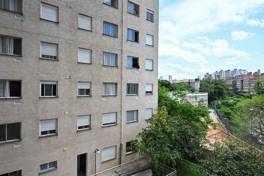 Vista de apartamento à venda com 1 quarto, 25m² em Paraíso do Morumbi, São Paulo