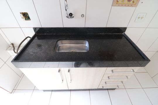  Cozinha  de apartamento para alugar com 2 quartos, 60m² em Jardim Paulistano, Ribeirão Preto