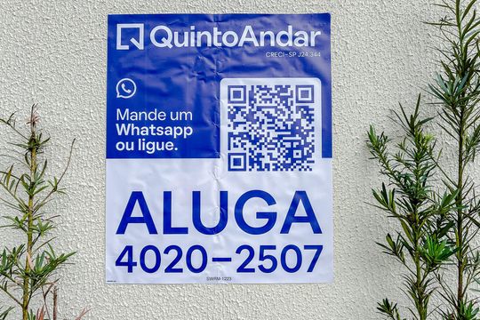 Plaquinha de apartamento para alugar com 2 quartos, 50m² em Chácara Califórnia, São Paulo