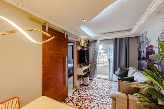 Sala de apartamento para alugar com 2 quartos, 50m² em Chácara Califórnia, São Paulo