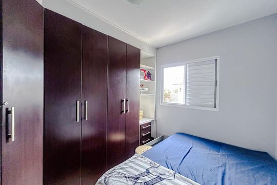 Quarto 2 de apartamento para alugar com 2 quartos, 50m² em Chácara Califórnia, São Paulo