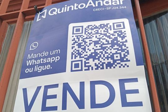 Plaquinha de casa à venda com 1 quarto, 70m² em Luz, São Paulo