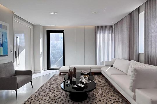 Sala de apartamento à venda com 4 quartos, 156m² em Caiçara-adelaide, Belo Horizonte