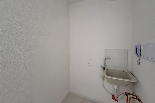 Área de Serviço de apartamento à venda com 2 quartos, 32m² em Jardim Caravelas, São Paulo