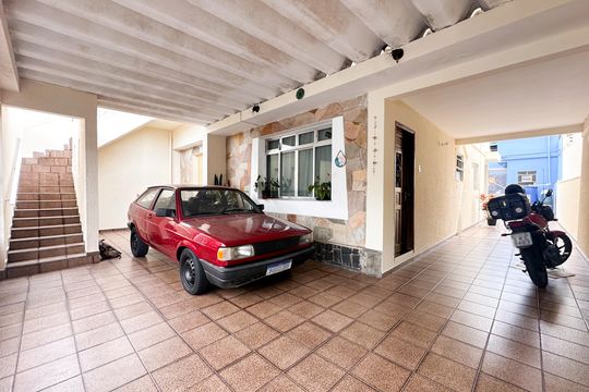 Garagem de casa para alugar com 2 quartos, 107m² em Jardim Colonial, São Bernardo do Campo