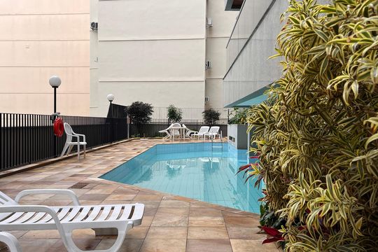 Área comum - Piscina de apartamento para alugar com 2 quartos, 72m² em Copacabana, Rio de Janeiro