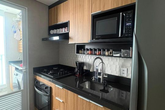 Área de serviço de apartamento à venda com 2 quartos, 40m² em Vila Independencia, São Paulo