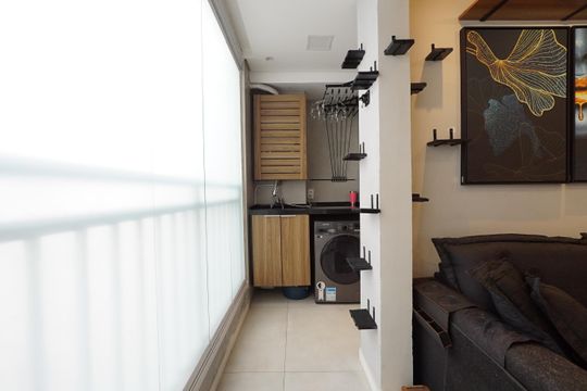 Varanda de apartamento à venda com 2 quartos, 40m² em Vila Independencia, São Paulo