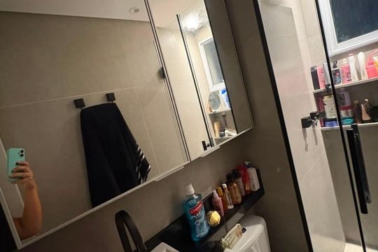 Banheiro de apartamento à venda com 2 quartos, 40m² em Vila Independencia, São Paulo