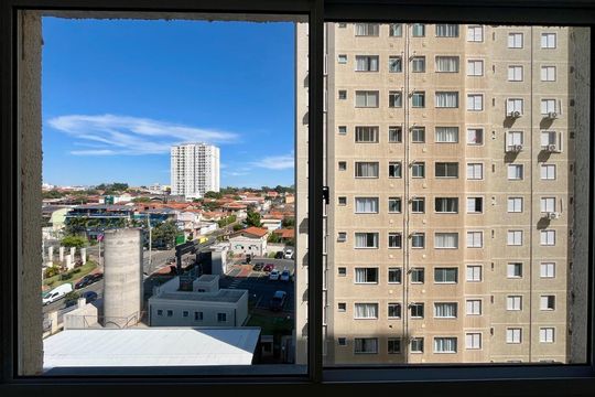 Vista da Sala de apartamento para alugar com 2 quartos, 44m² em Parque Industrial, Campinas