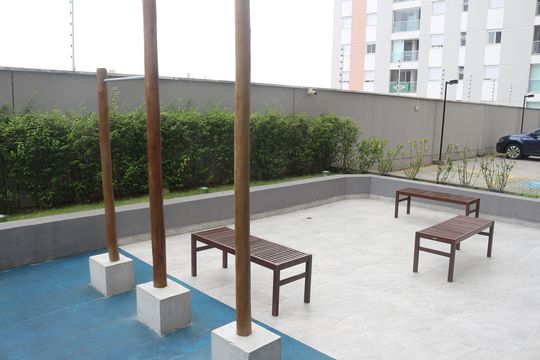 Área comum - Academia de kitnet/studio para alugar com 1 quarto, 45m² em Boa Vista, São Caetano do Sul