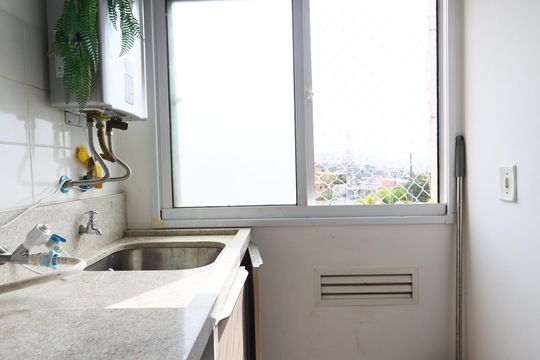 Área de Serviço de apartamento à venda com 2 quartos, 55m² em Vila Andrade, São Paulo