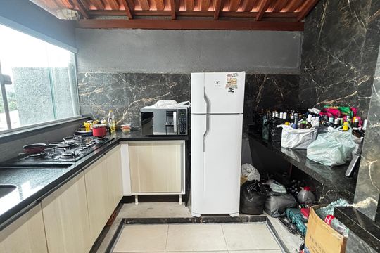 Cobertura - Cozinha de apartamento à venda com 2 quartos, 120m² em Parque João Ramalho, Santo André