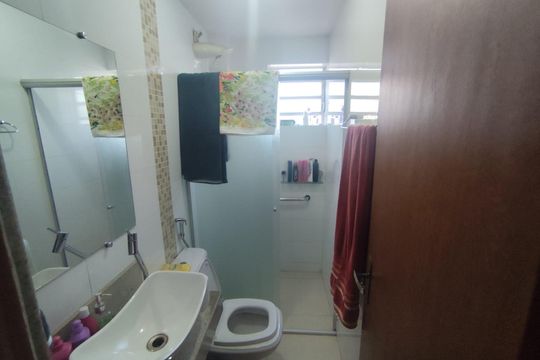 Banheiro 2 de apartamento à venda com 2 quartos, 47m² em Alípio de Melo, Belo Horizonte