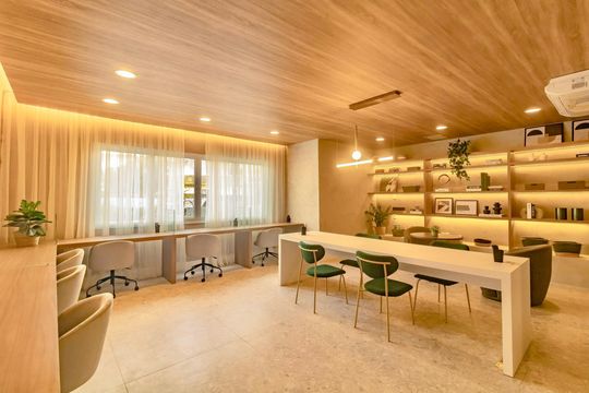 Área comum de kitnet/studio à venda com 1 quarto, 32m² em Vila Guarani (zona Sul), São Paulo