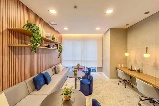 Área comum de kitnet/studio à venda com 1 quarto, 32m² em Vila Guarani (zona Sul), São Paulo