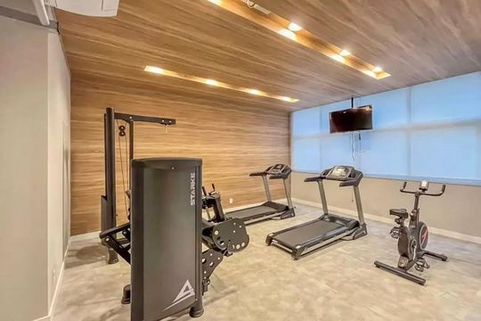 Área comum - Academia de kitnet/studio à venda com 1 quarto, 32m² em Vila Guarani (zona Sul), São Paulo