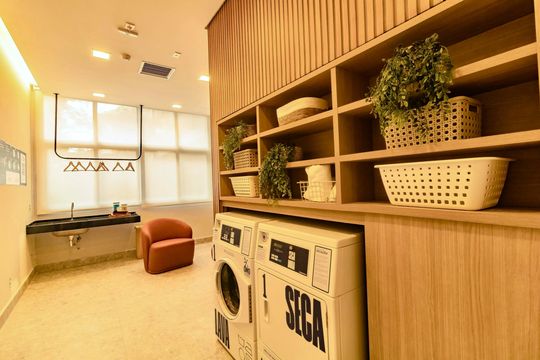 Área comum de kitnet/studio à venda com 1 quarto, 32m² em Vila Guarani (zona Sul), São Paulo