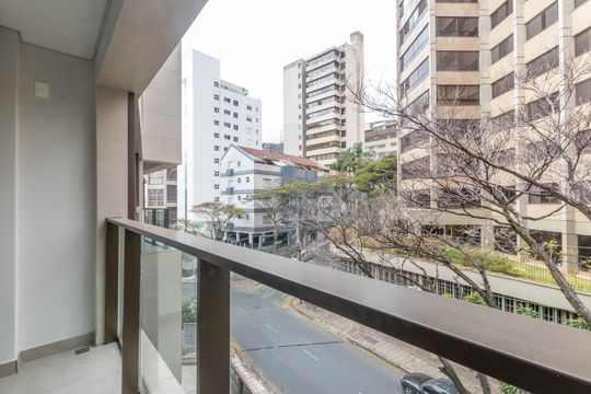 Varanda de apartamento à venda com 1 quarto, 43m² em Anchieta, Belo Horizonte