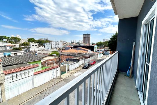 Varanda da Sala de apartamento para alugar com 2 quartos, 55m² em Jardim Pinhal, Guarulhos