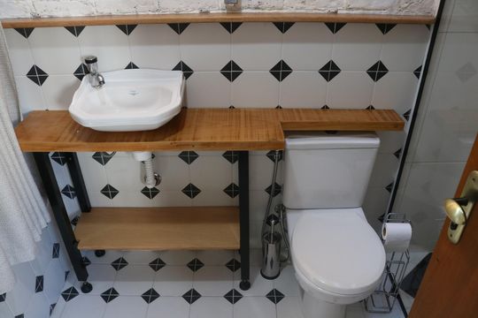 Banheiro de casa para alugar com 1 quarto, 52m² em Perdizes, São Paulo