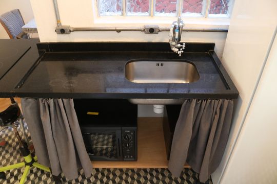 Cozinha de casa para alugar com 1 quarto, 52m² em Perdizes, São Paulo