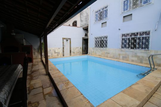 Quintal de casa de condomínio à venda com 4 quartos, 305m² em Taquara, Rio de Janeiro