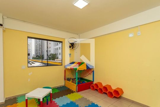 Área comum - Brinquedoteca de apartamento para alugar com 2 quartos, 45m² em Taboão, São Bernardo do Campo